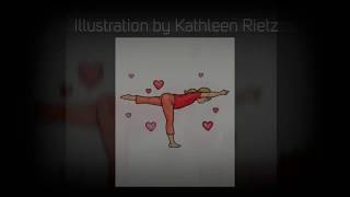 3 Fun Valentines Day Yoga Poses for Kids [upl. by Ilaire]