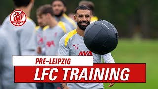 Medicine balls goalkeepers amp quick passing  Liverpool FC Training [upl. by Otrebliw]