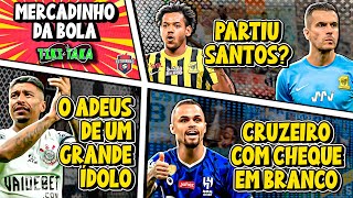 Michael JOGADOR DO CRUZEIRO  Romarinho e M Grohe NO SANTOS  O ADEUS de Paulinho no Timão E MAIS [upl. by Eiresed]