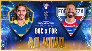 AO VIVO BOCA JUNIORS x FORTALEZA  SULAMERICANA 2024 [upl. by Ainival422]