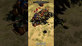 WBS Short 27 22 Light Raiders vs 12 Wolf Raiders battlesimulator gaming warlordsbattlesimulator [upl. by Wendye]