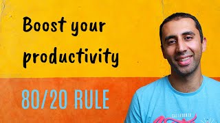 Pareto Principle  use the 8020 rule to work less and achieve more [upl. by Nydia]