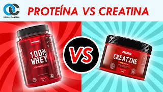 Proteína vs creatina  Cuál es mejor [upl. by Kaczer]