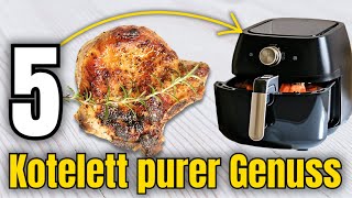 5 unglaublich leckere KotelettVarianten aus dem Airfryer glaubst du nie [upl. by Hagai510]