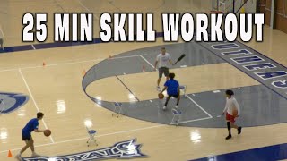 25 Min Basketball Skill Workout  5 Quick Drills To Help Your Team Improve [upl. by Pillihpnhoj495]