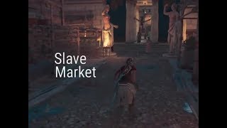 Assassins Creed Odyssey  Explore Slave Market  Chalkis City  Loot treasure [upl. by Toffic309]