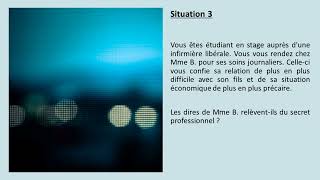 Révisions UE 13  Législation Éthique Déontologie Le secret professionnel [upl. by Kirstyn415]