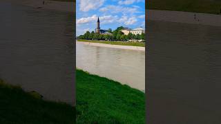 Salzburg Salzach River panorama [upl. by Okorih406]