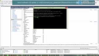 Howto upgrade from ESXi 51 to ESXi 60 via Command Line [upl. by Anirdua]