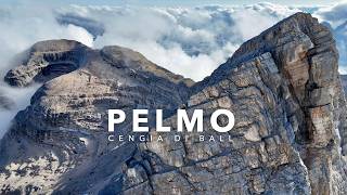 DORMO SULLA CIMA DEL PELMO  VIA NORMALE PER LA CENGIA DI BALL DA MALGA CIAUTA  DOLOMITI 4K [upl. by Steffie]