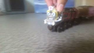 Kikansya Yaemon wooden Railway Video [upl. by Erdried209]