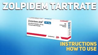 Zolpidem Tartrate tablets how to use Uses Dosage Side Effects Contraindications [upl. by Nelly]