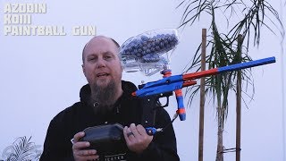 Azodin KDIII Paintball Gun  Shooting [upl. by Ruttger]