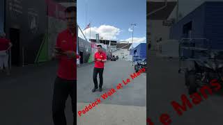 Paddock walk at Le Mans to NASCAR Garage 56 amp Hendrick Motorsports [upl. by Frankie]