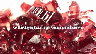 selbstgemachte und zuckerfreie Gummibären [upl. by Akemot]