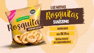 Nuevas Rosquitas Horneadas Saníssimo [upl. by Feola]