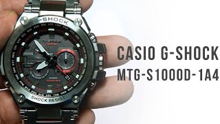 Casio Gshock MTGS1000D 1A4 Sapphire glass  Unboxing [upl. by Rentsch]