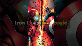 Iron Man vs Captain America Who Leads the Avengers marvel ironman captainamerica video [upl. by Grange874]