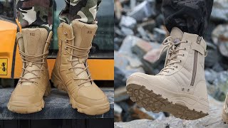 Top 8 Best Tactical Combat Boots In 2024 [upl. by Ailemak]