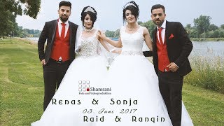 Renas amp Sonja  Raid amp Rangin  Hochzeit  Part 10  Hozan CegerNishan Baadri  Shamsani Pro®2017 [upl. by Adnot]