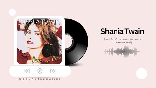 Shania Twain  That Dont Impress Me Much  Instrumental [upl. by Atinej471]