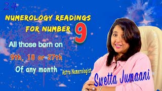 Numerology for No9 With Subtitles मूलांक 9 जन्मांक ९ Birth Date 9 Mulank 9 [upl. by Panthia117]