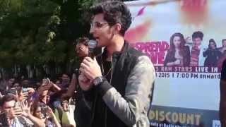 Darshan Raval in LJ Campus for Promoting his show in YMCA [upl. by Enelra]