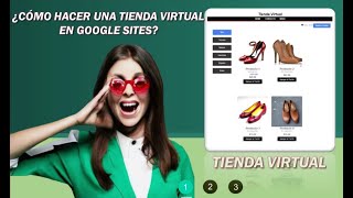 ¿Cómo hacer una tienda virtual en Google Sites con carrito de compras [upl. by Gilder]