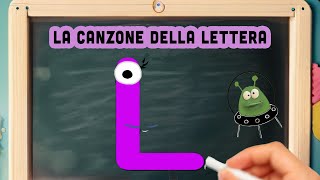 LETTERA L  LA LE LI LO LU canta e impara [upl. by Hussar]