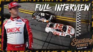 Harrison Burtons full interview from stackingpennies  NASCAR [upl. by Otaner996]