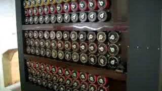 Bombe Demonstration at Bletchley Park [upl. by Auqeenahs]