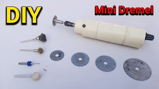 Dremel Tool घर पर कैसे बनाए  Homemade Mini Dremel Tool [upl. by Mlawsky]