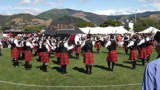 Manawatu Scottish Society Pipe Band G1 Medley Nationals 2015 [upl. by Kata412]