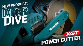 Product Deep Dive  Makita XGT 80Vmax Power Cutter  CE002G [upl. by Nylinnej561]