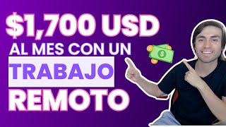 Cómo Conseguir un Trabajo Remoto con Pago en Dólares en 2024 💸 [upl. by Tlok423]