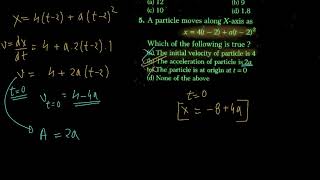 Kinematics Q01Q10 [upl. by Kazue]