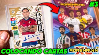 ÁLBUM CASI COMPLETO COLOCANDO CARTAS de ADRENALYN XL 202324 LIGA EA SPORTS 3 [upl. by Saleem]