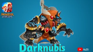 How To Breed DarkNubis  Monster Legends [upl. by Felisha]