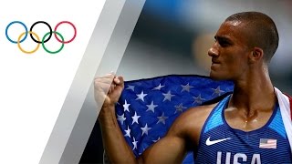 Ashton Eaton equals Decathlon Olympic Record [upl. by Ecyak]