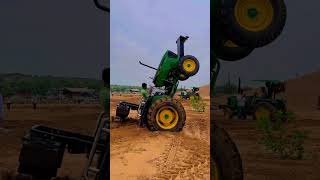 John Deere 5050 d  tochan king  tractor lover new video  new stunt [upl. by Harday]