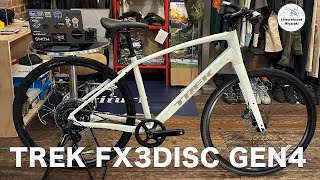 TREK FX3 Disc Gen4レビュー 旧型と何が違う？その進化を徹底解説！ [upl. by Esinev]