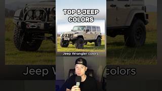 Top 5 Jeep Wrangler Colors of All Time [upl. by Nosretep]