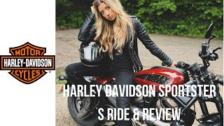 Harley Davidson Sportster S Ride amp Review [upl. by Sidonius145]