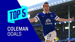 TOP 5 SEAMUS COLEMAN GOALS [upl. by Ailhat]