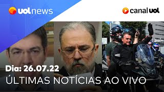 Bolsonaro e PGR ação de Randolfe armas no Brasil discurso de ódio e mais notícias  UOL News [upl. by Eerok]