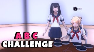 ABC CHALLENGE  YANDERE SIMULATOR [upl. by Tingley]