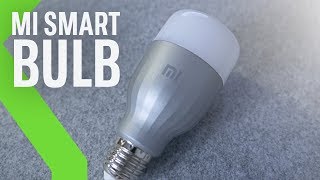 Mi LED Smart Bulb BOMBILLA INTELIGENTE quotEconómicaquot de Xiaomi [upl. by Tiat452]