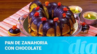 Pan de zanahoria con chocolate [upl. by Trust]