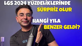 LGS 2024 Yüzdeliklerinde Sürpriz Olur Bu Sınav Hangi Yıla Benzer Geldi [upl. by Ragen785]