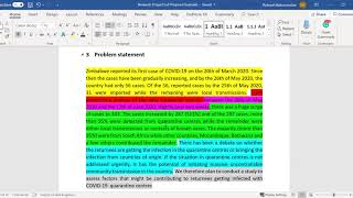 Full Research Proposal Example  Part 1 [upl. by Camila]